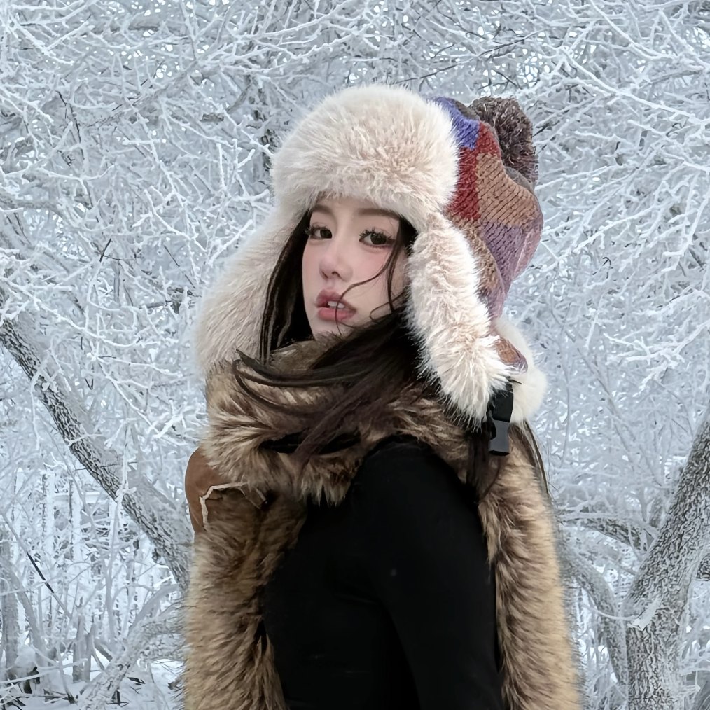 东北哈尔滨滑雪雷锋帽女冬季防寒加厚川西护耳针织帽保暖毛线帽子,服饰配件/皮带/帽子/围巾,帽子,淘宝优惠券,粉丝福利购,淘宝优惠卷