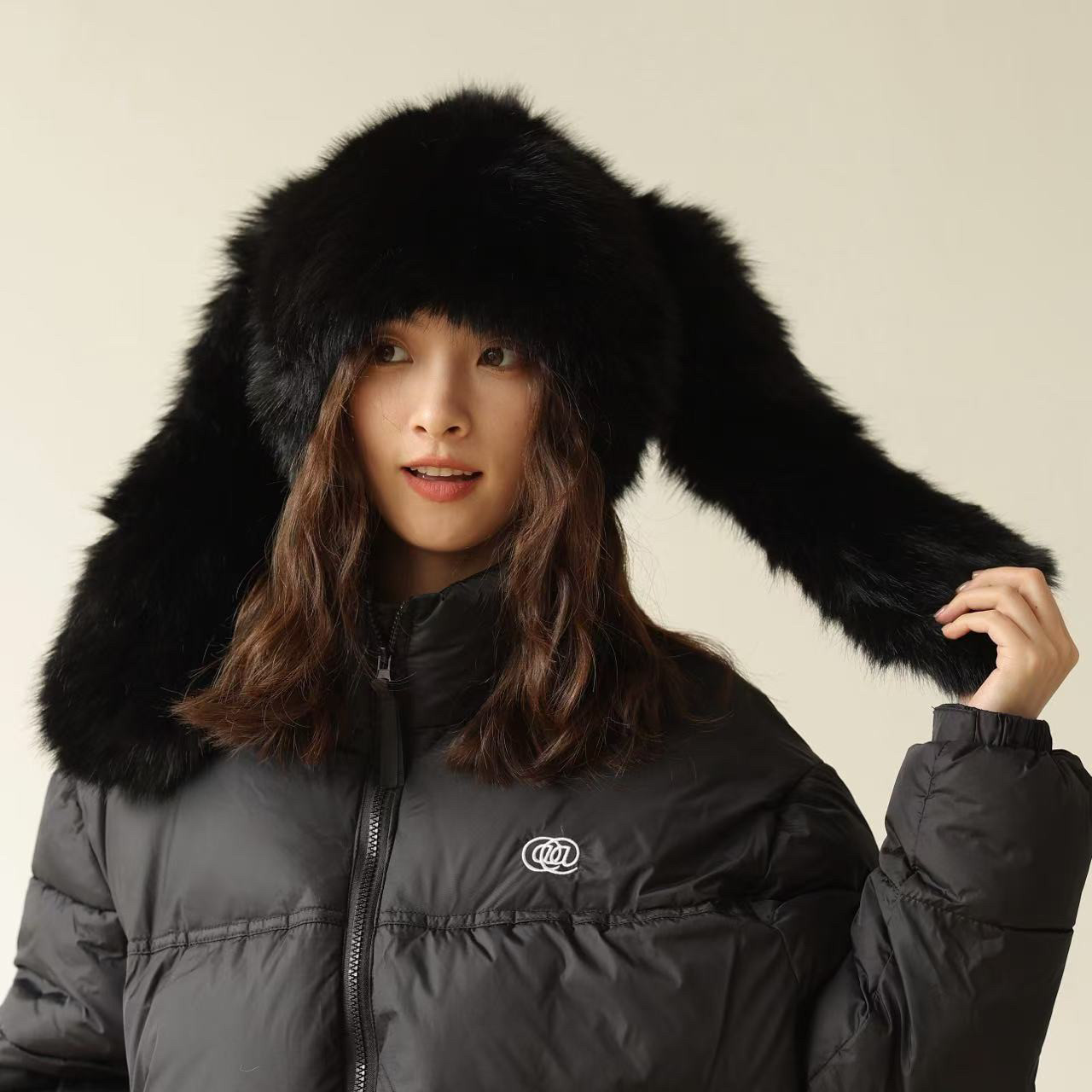 甜美可爱兔子耳朵毛绒帽子女冬加厚保暖防寒网红个性护耳包头帽潮,服饰配件/皮带/帽子/围巾,帽子,淘宝优惠券,粉丝福利购,淘宝优惠卷