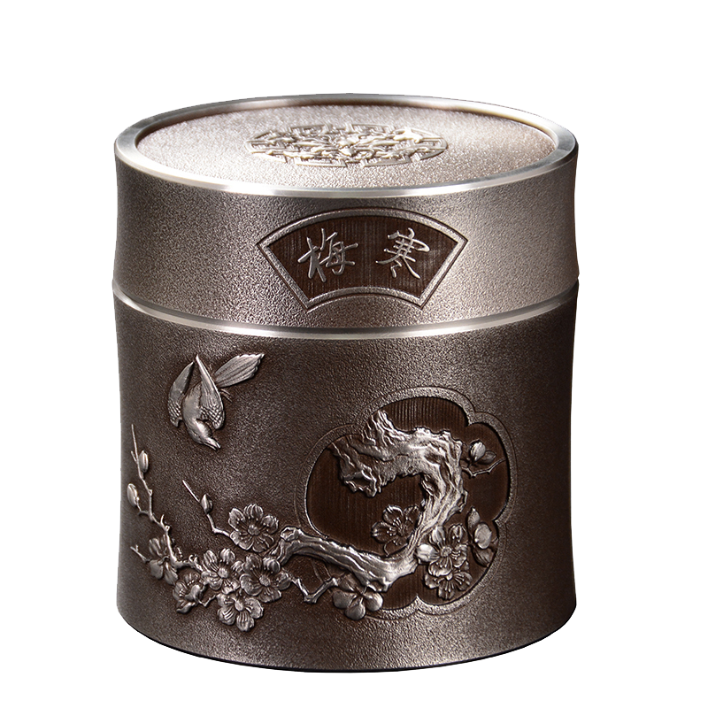 纯锡茶叶罐99保鲜中号