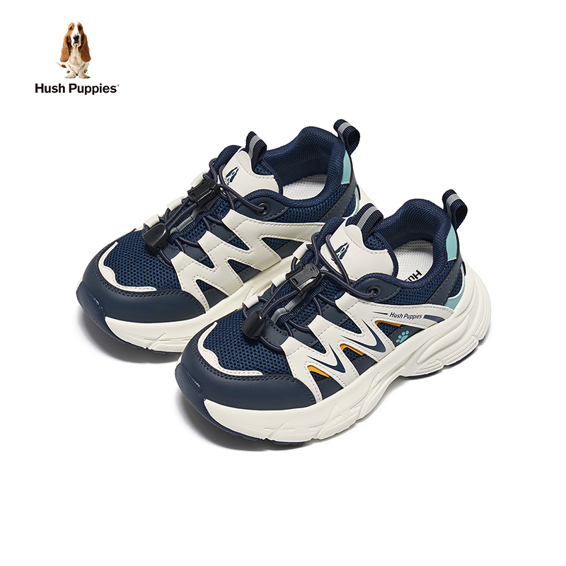 暇步士童鞋男童运动鞋儿童鞋子中大童网面透气户外登山跑走跑步鞋