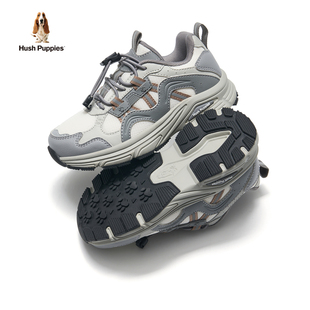 【灵核2.0】暇步士童鞋儿童运动鞋灰色男童老爹鞋户外登山徒步鞋