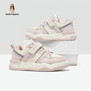 暇步士童鞋女童鞋子白色户外登山轻便防滑软底中大童儿童运动鞋子