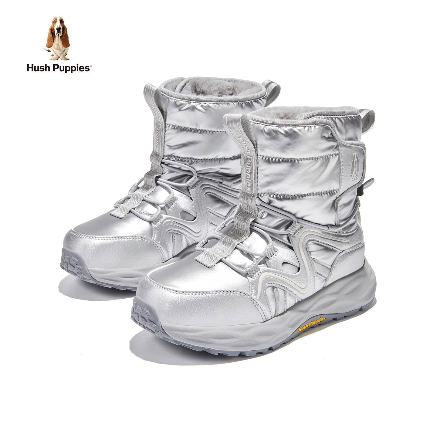 暇步士童鞋儿童棉鞋加绒保暖