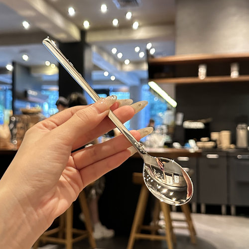 316不锈钢长柄调料咖啡冰勺