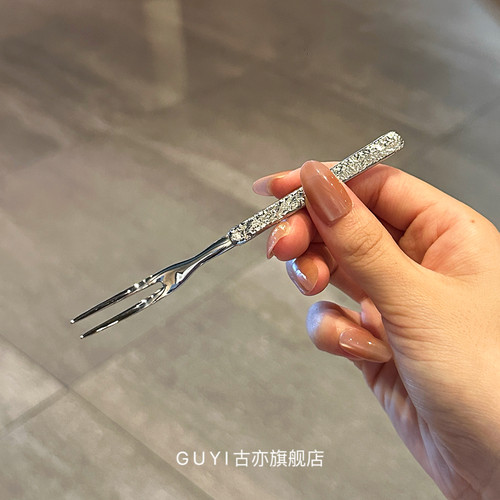 304不锈钢甜品勺蛋糕点心叉子