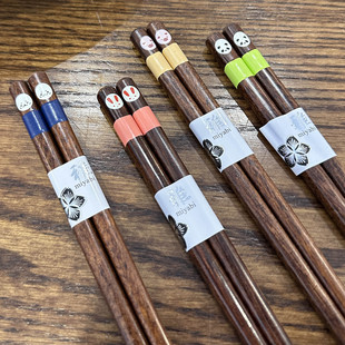 【老板娘家里自用】日式筷子套装家用木筷子木头餐具木质一人一筷