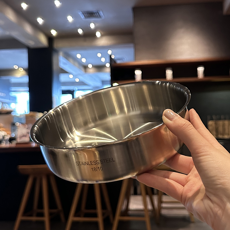 18/10不锈钢蒸鱼盘大圆盘蒸盘