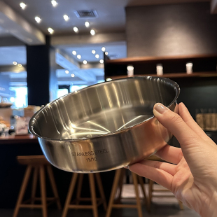 18/10不锈钢蒸鱼盘大圆盘蒸盘304蒸糕凉皮盘水果盘20 24 26 28cm