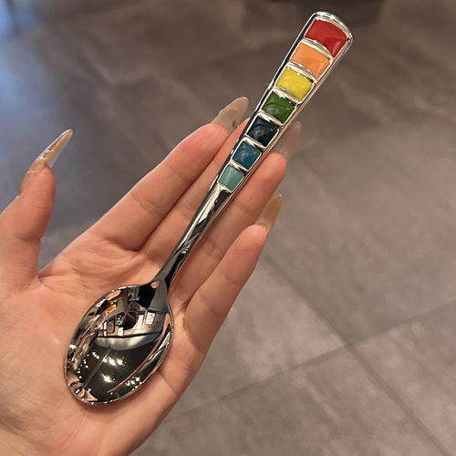 18-10品级不锈钢彩虹勺