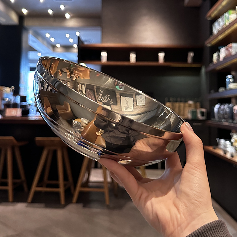 韩式18/10不锈钢冷面碗