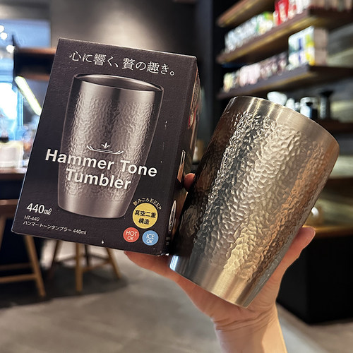 出口日本！304不锈钢双层马克杯