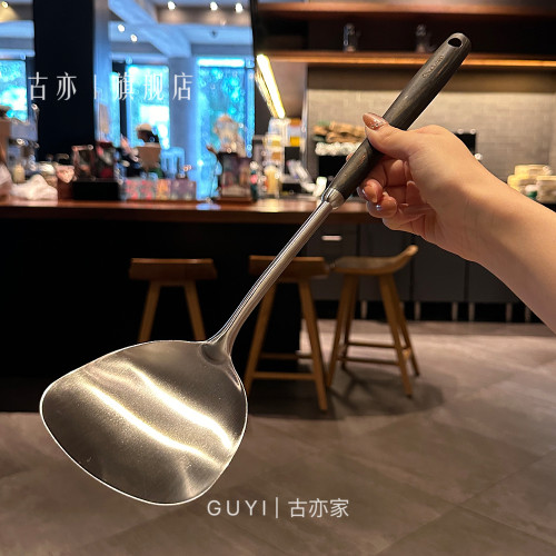 316L不锈钢黑彩木锅铲汤勺炒勺