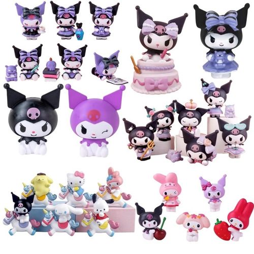 网红库洛米三丽欧生日蛋糕装饰