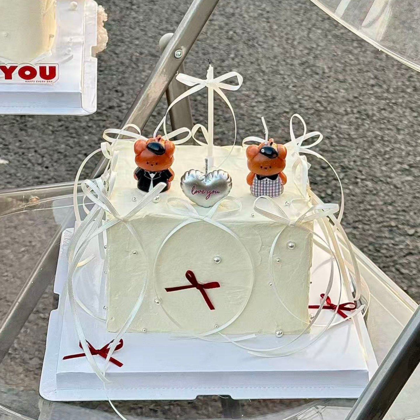 2026情人节小熊蜡烛蛋糕装饰插件爱心loveyou蜡烛214情侣节日装扮,节庆用品/礼品,节日装扮用品,淘宝优惠券,粉丝福利购,淘宝优惠卷