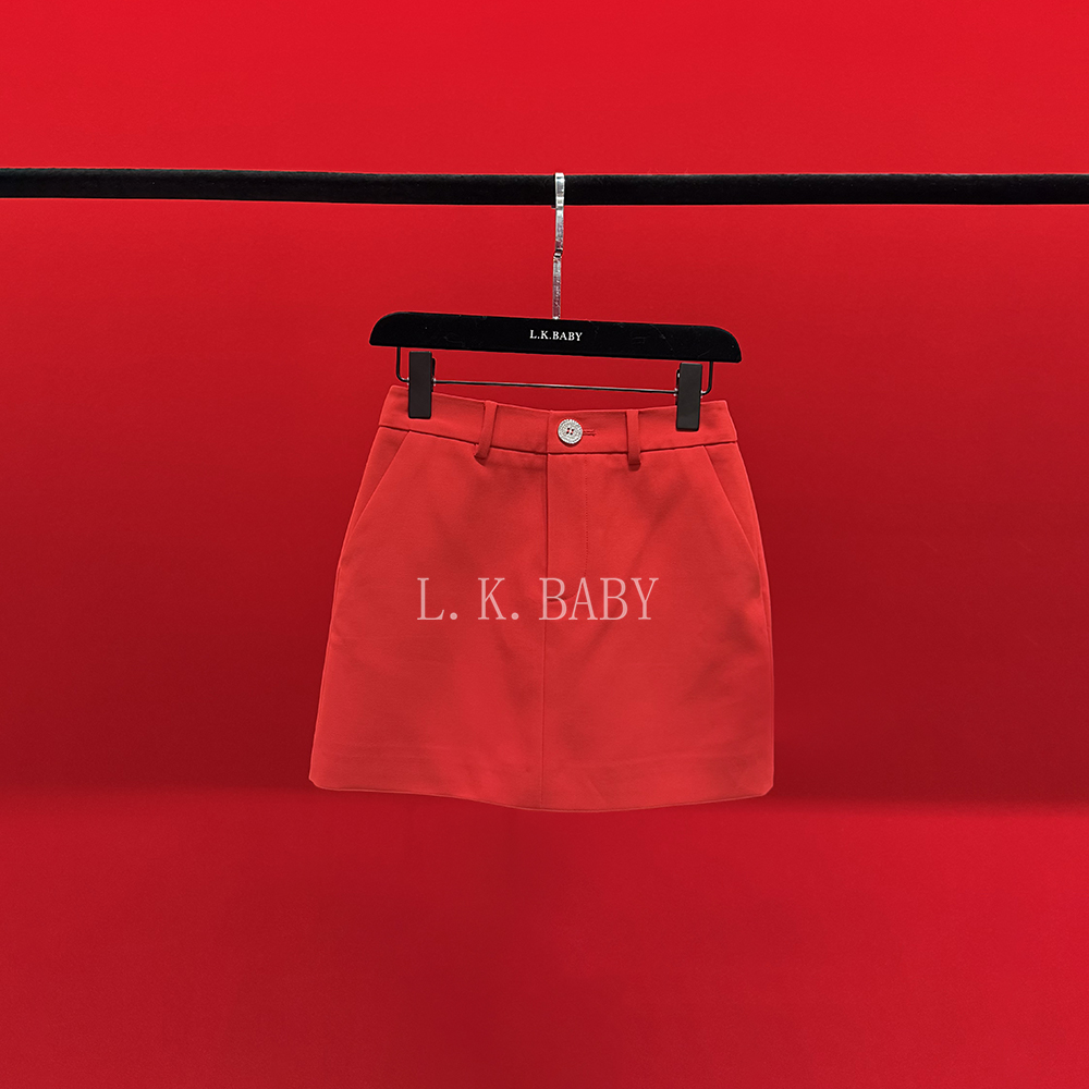 【L.K.BABY】法式轻奢重工设计师短裙715
