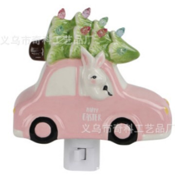 Easter Flashing Lights Home Children's Room Background Decor