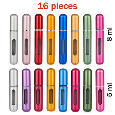 Perfume Bottle Set 8Ml 5Ml Refillable Bottle with Spray Pump
