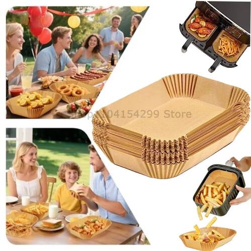 Air Fryer Paper Accessories Disposable Liners Non-Stick Airf