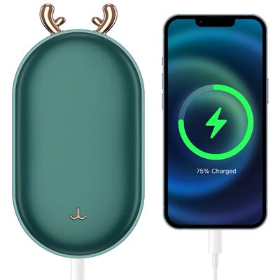 2 in 1 Electric Hand Warmer 5200mAh Power Bank Rechargeable