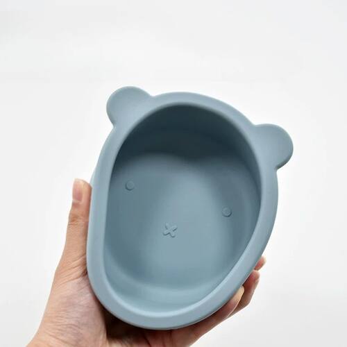 1PC Silicone Baby Tableware Suction Dinner Set Eating Traini