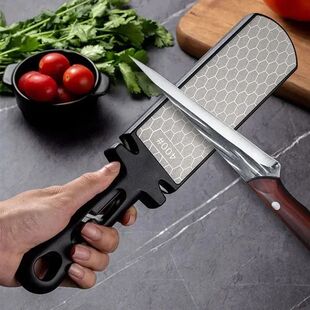 5 In 1 Knife Sharpener Diamond Bars 400/1000 Multi-Tool Kitc