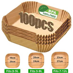 Air Fryer Baking Paper Square Air Fryer Parchment Paper Line