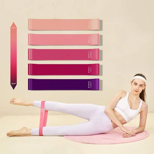 WorthWhile Elastic Resistance Bands Yoga Training Gym Fitnes