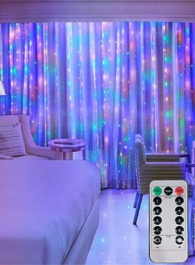 Curtain Light LED Indoor/Outdoor Waterproof 300leds Garland