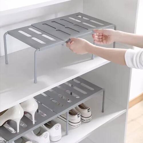 ABS Shoe Rack Extensible Storage Shelf Shoe Organizer Holder