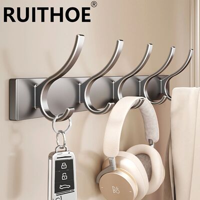 Clothes Hook Bathroom Towel Hanger Hook Wall Hook Adhesive W