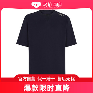 肩膀小印花设计休闲款 香港直邮Fendi芬迪男士 纯色短袖 T恤经典 式