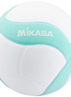 MIKASA 排球 Smile Lesson Volley 4号 210g 白色/绿色