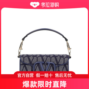 潮奢 女士Locò小号牛仔单肩包 华伦天奴 Valentino