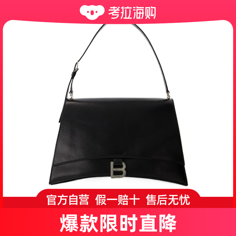 Balenciaga巴黎世家女士 CRUSH中号单肩包 7654662AAR2