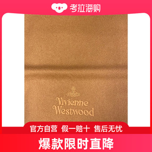男女驼色羊毛标志刺绣流苏围巾 西太后 VIVIENNE WESTWOOD