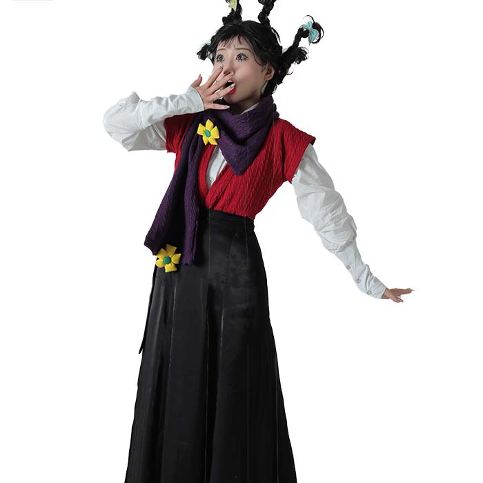 唐背子八破设计感裙德昀