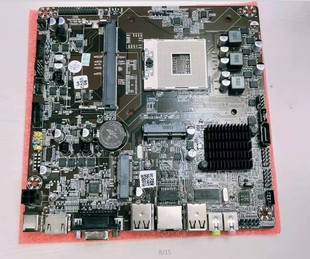 全新迷米HM55一代i3i5i7笔记本CPU一体电脑教学工业POS机主板