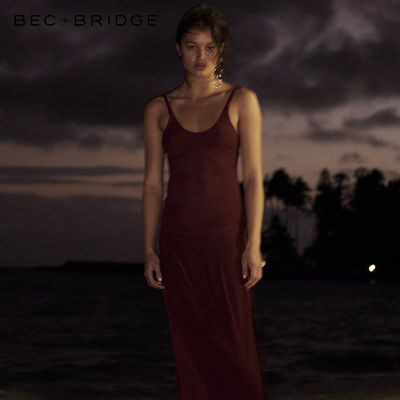 BECBRIDGE气质吊带长裙