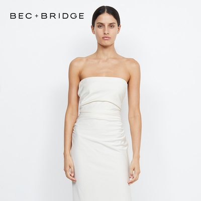 BECBRIDGE简约气质伴娘裙