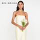 连衣裙BM BECBRIDGE AUSTEN婚礼轻礼服抹胸拉链鱼尾优雅长款 12794