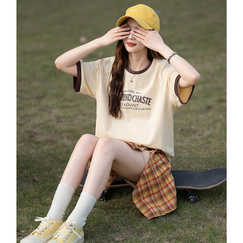 唐狮新款超好看短袖夏日穿搭t恤