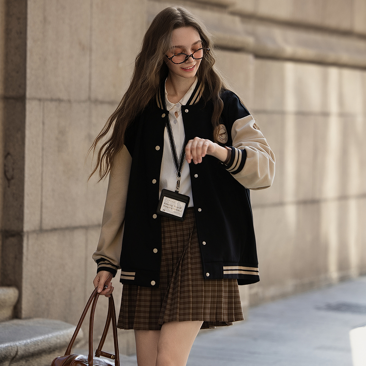 唐狮秋季新款女外套棒球服女士上