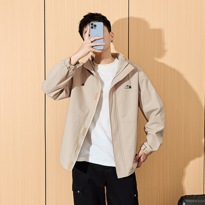 [防水]唐狮春秋季新款外套男连