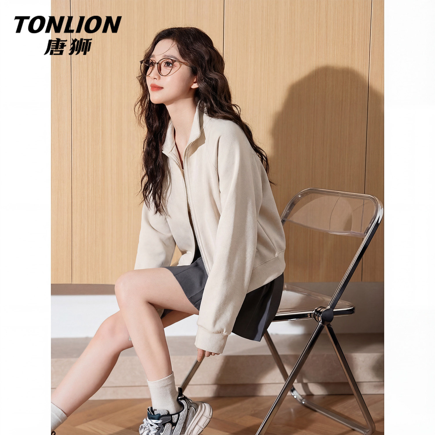 唐狮官方短款外套女2026新款春季美式运动衫小个子卫衣开衫上衣VC,女装/女士精品,卫衣/绒衫,淘宝优惠券,粉丝福利购,淘宝优惠卷