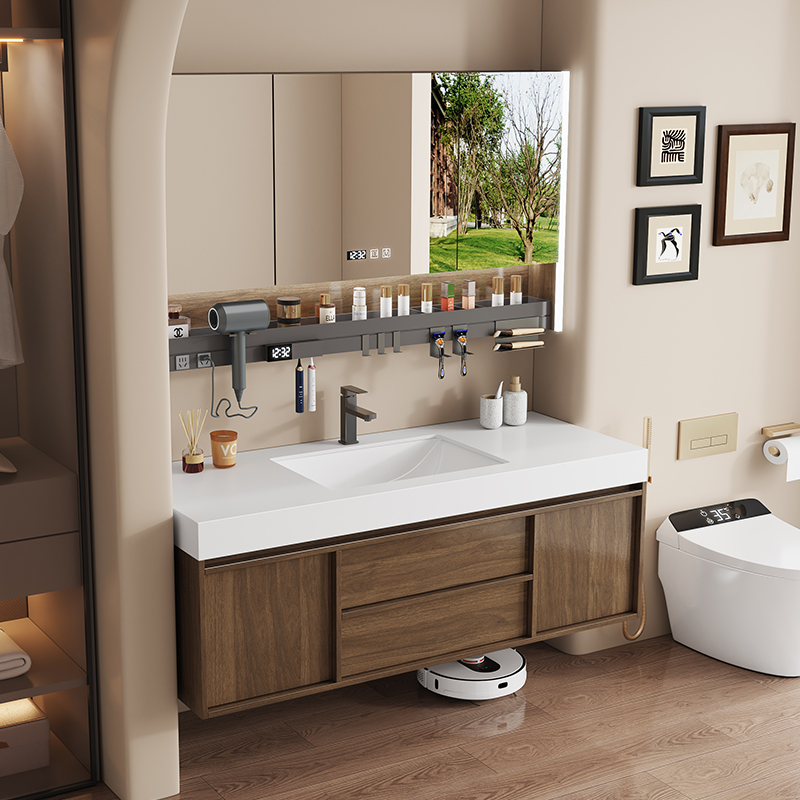 定制岩板洗手台洗脸盆包安装包邮