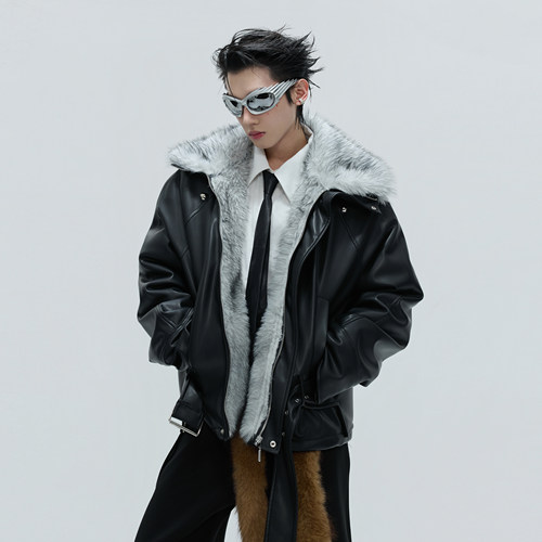 ArguECulturE解构仿狼毛皮衣