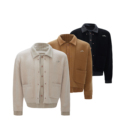 外套 假两件条纹毛衣贵气宫廷纽扣针织衫 ArguE CulturE暖冬守护