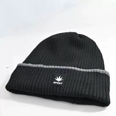 帽子男冬季2025新款护耳加厚包头冷帽秋冬保暖防寒针织毛线帽加绒