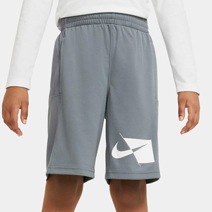 耐克NIKE运动短裤青少年男孩户外透气休闲短裤CU8959_084