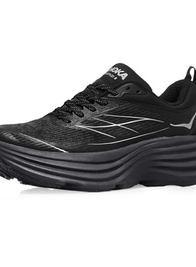 Hoka OneOne女鞋Bondi 8 TS Caged缓震运动鞋跑步鞋1155391_BKSV